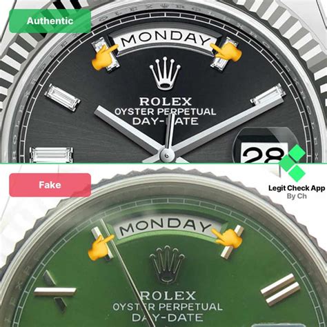 rolex day date gold real vs fake|homage day date watches.